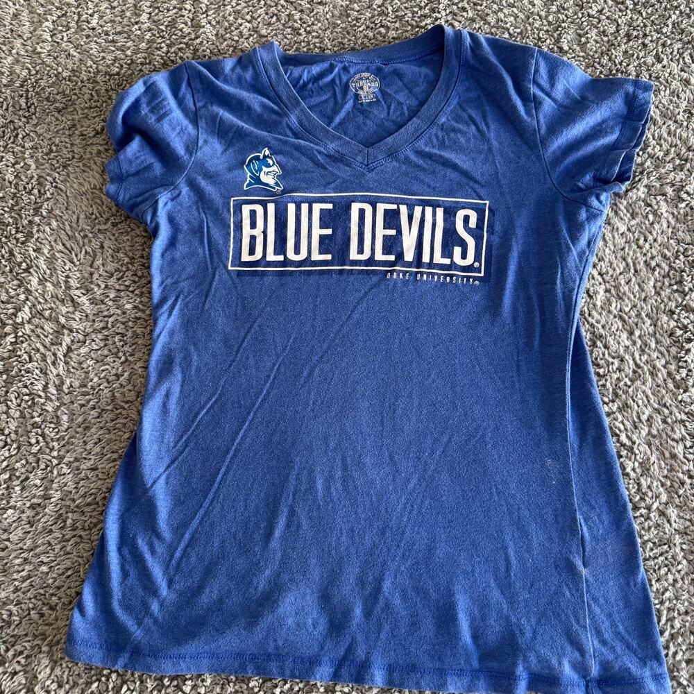 Rivalry Threads NCAA Duke Blue Devils Women's Short Sleeve Graphic T-Shirt S